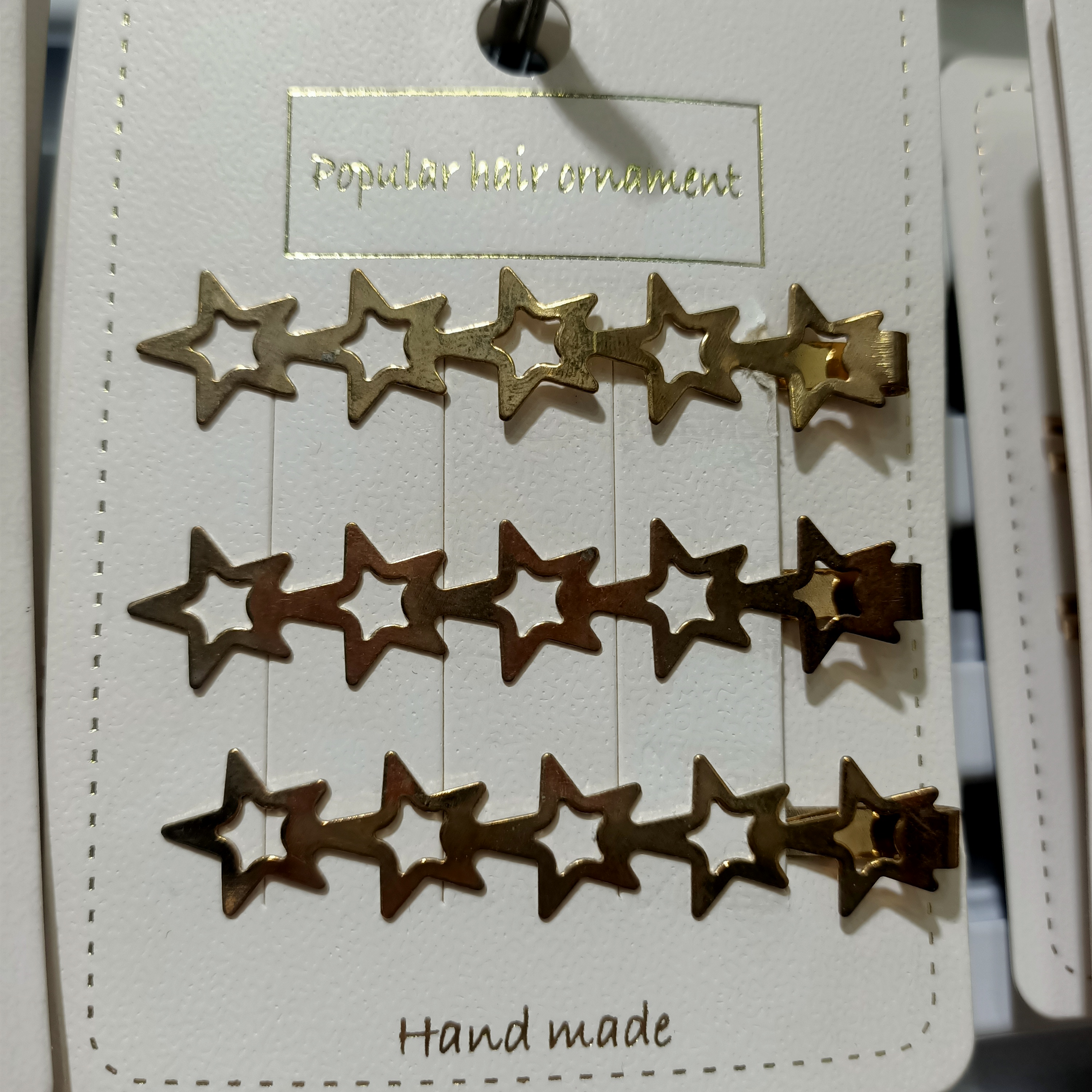 Iron star 3-piece set