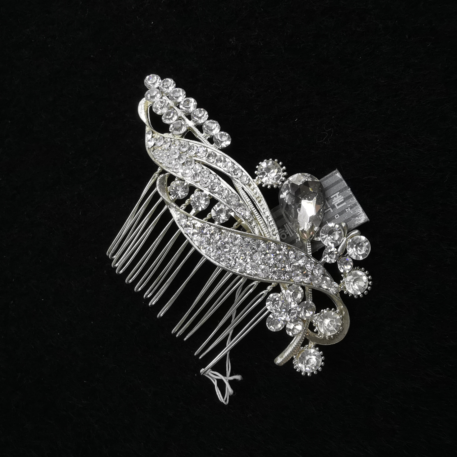 Handmade rhinestone headwear for weddings Flower children's hair accessories for children's show runway headwear for birthdays