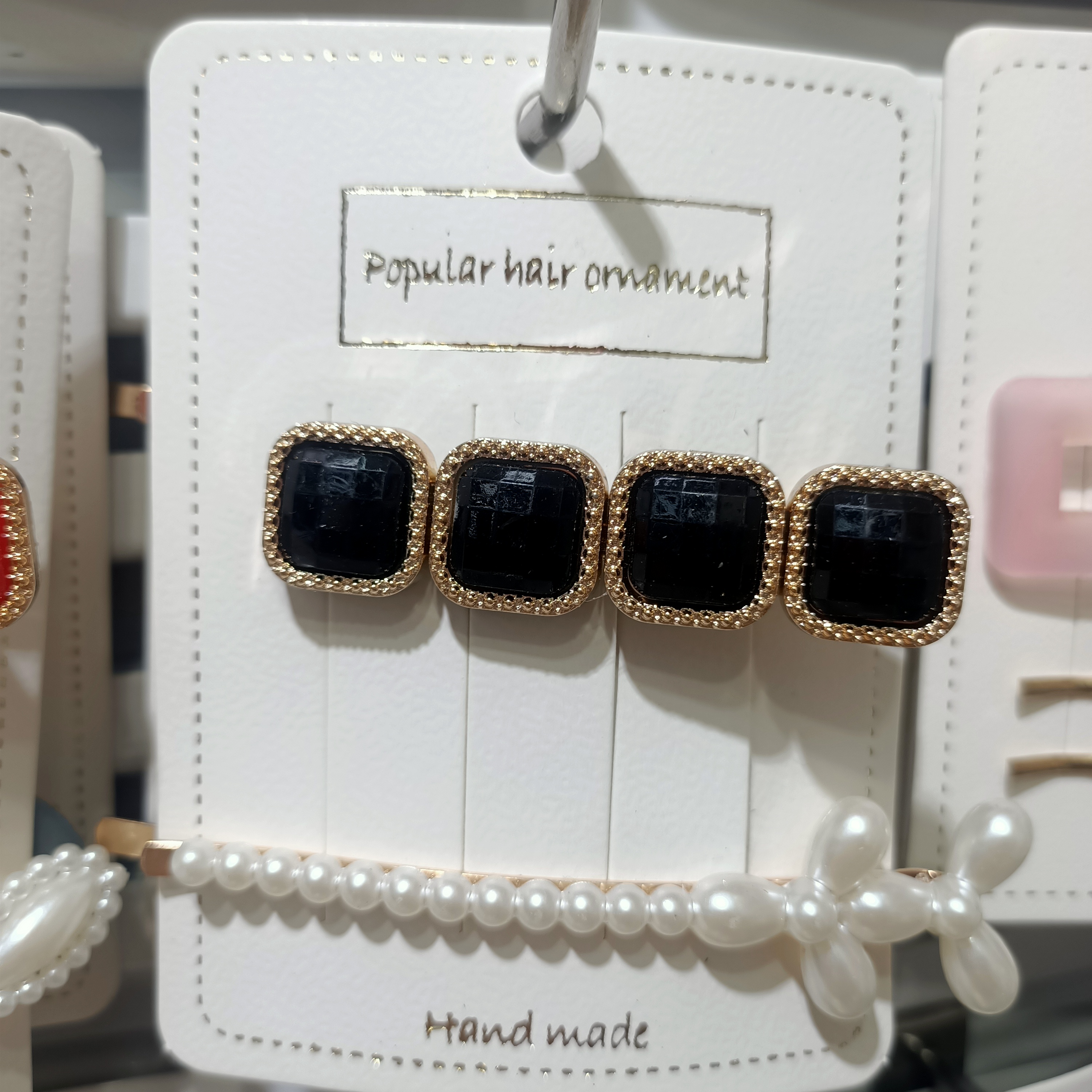 4-square black 2-piece set
