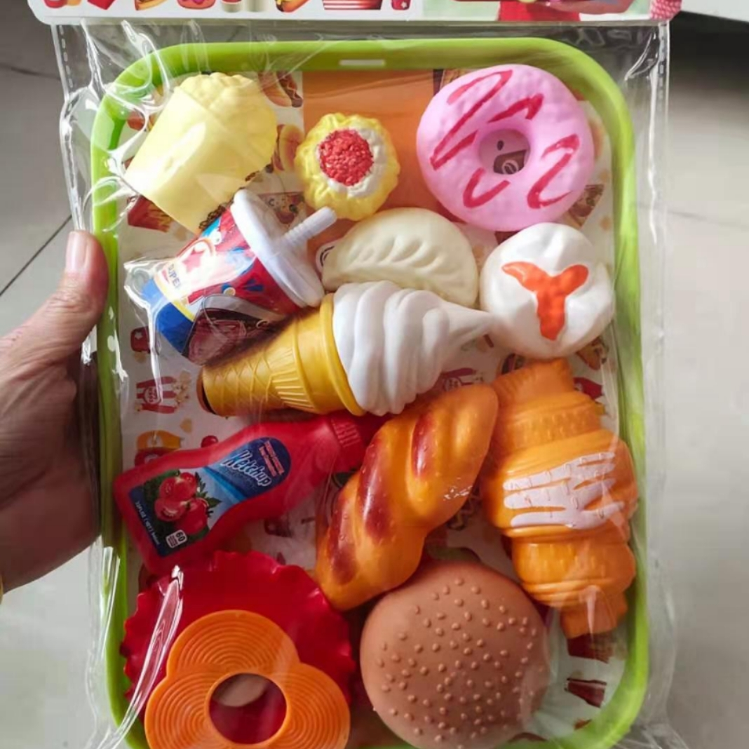 Play house with toy ice cream