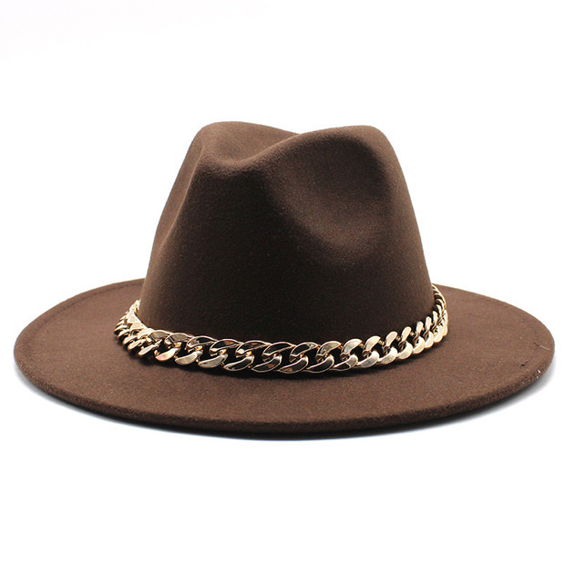 A retro Korean-style fashionable and versatile jazz hat with a flat top and black woolen top hat detail image 4