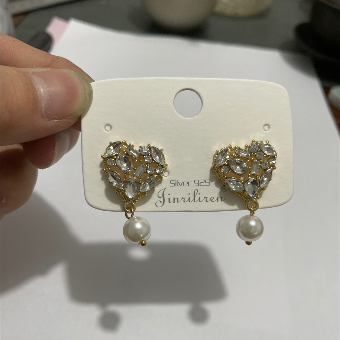 Today's beauty new fashion atmosphere casual earrings Specification drawing