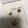 韩版圆形001钛钢项链不锈钢项链不锈钢耳环图