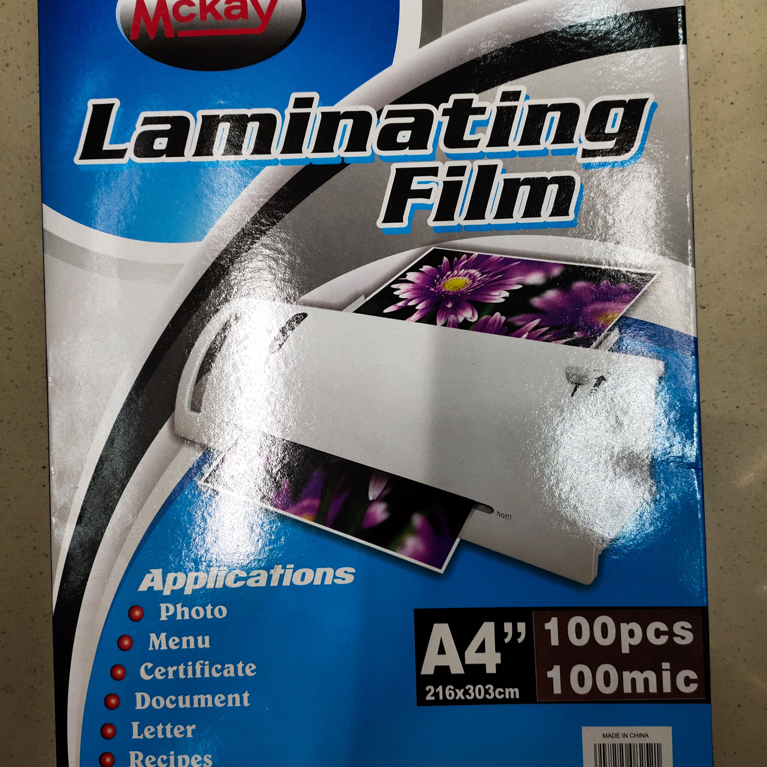 Cold surface film, plastic sealing film