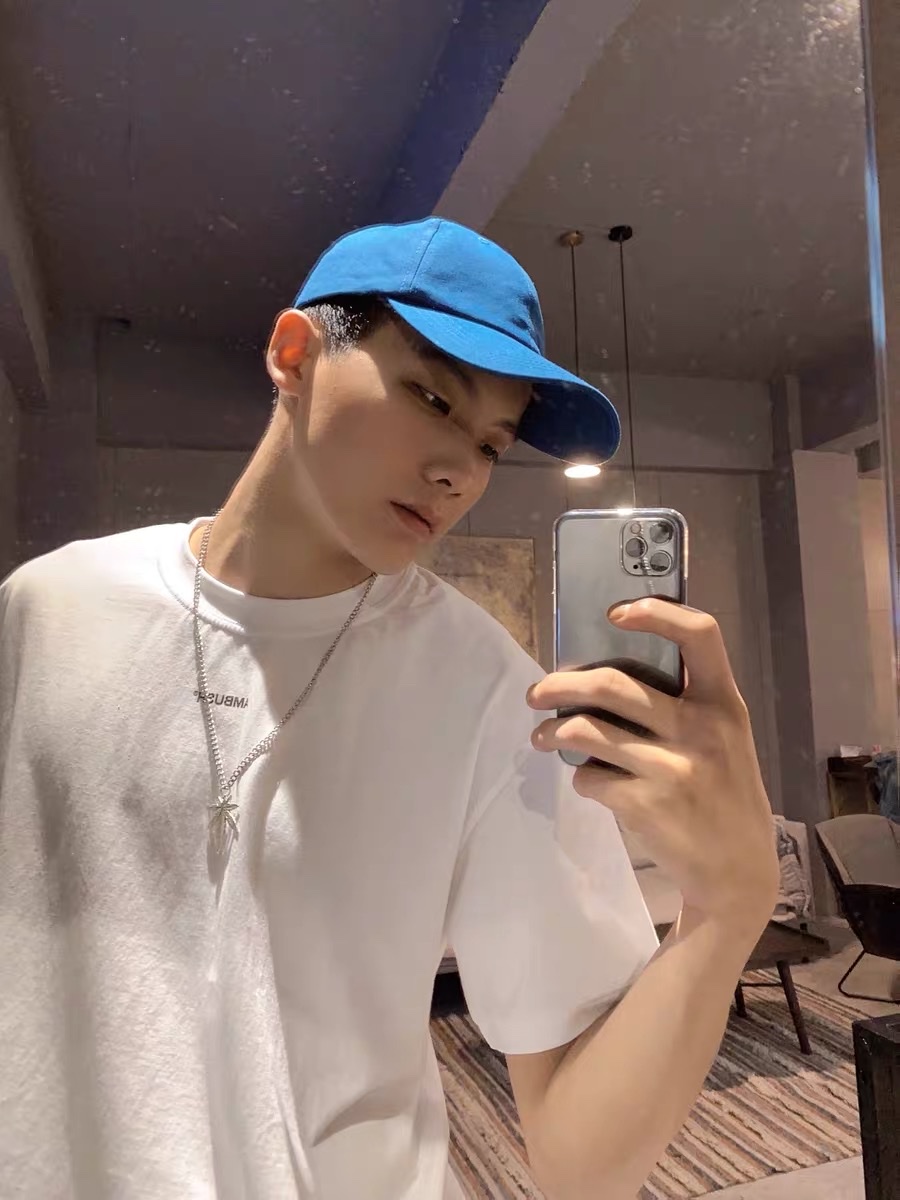 Casual all-cotton smooth board baseball cap detail image 16