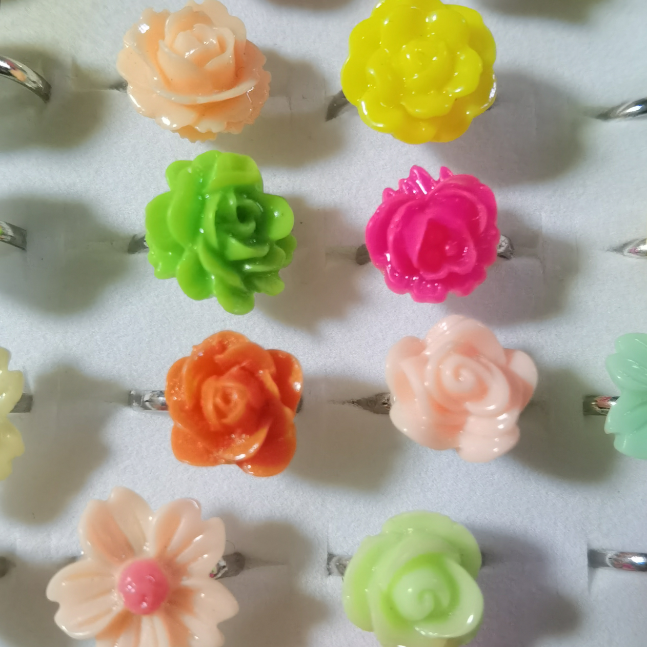 Pop jewelry, resin kids ring 6