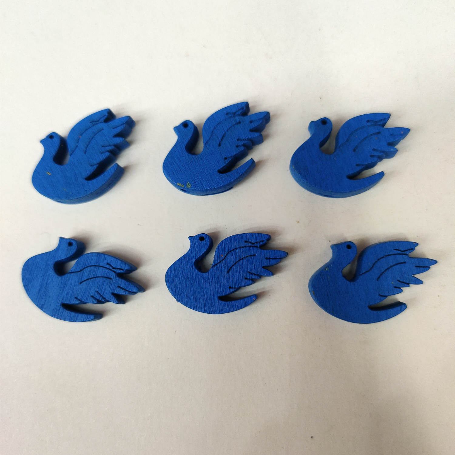 Eco-friendly wood Phoenix Blue 26✘17mm