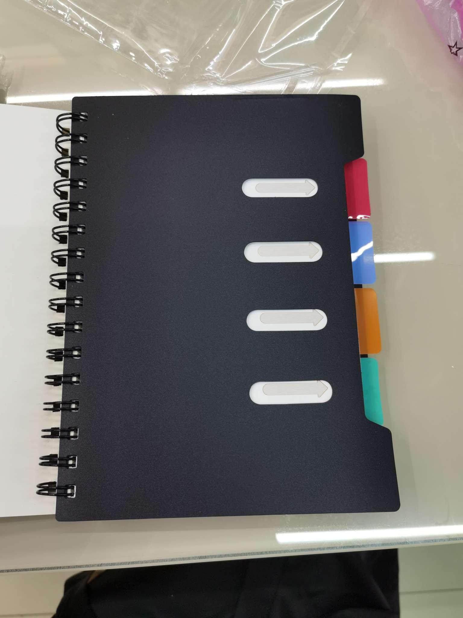 A5双螺旋线本日记本写作本学生用品笔记本记事本详情图2