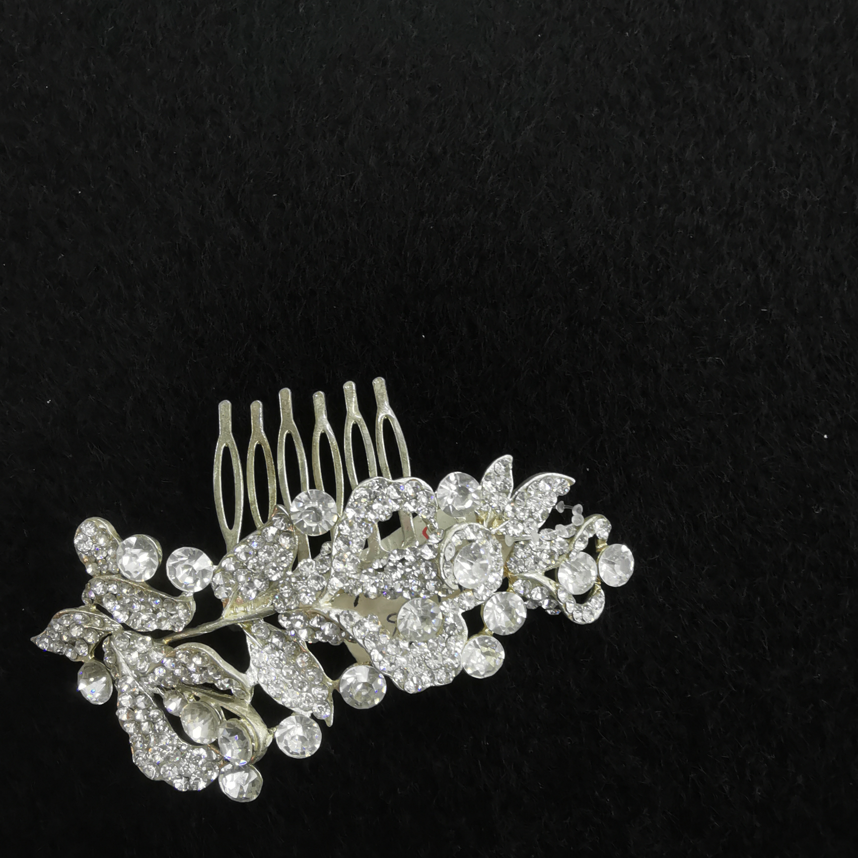 Popular hair accessories Rhinestones pearl bows Hair combing accessories popular women's hairstyles