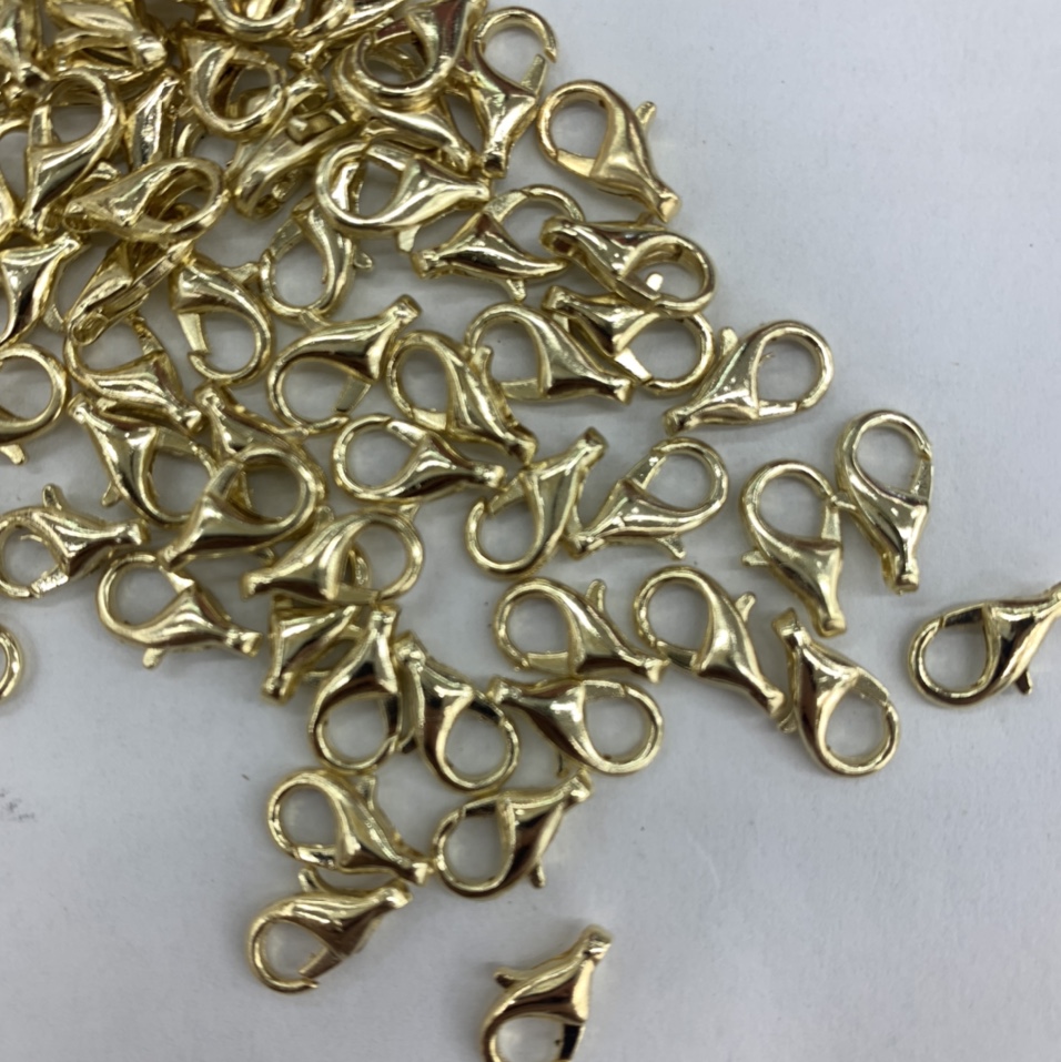 义乌国际商贸城晨明饰品配件商行14K金龙虾扣