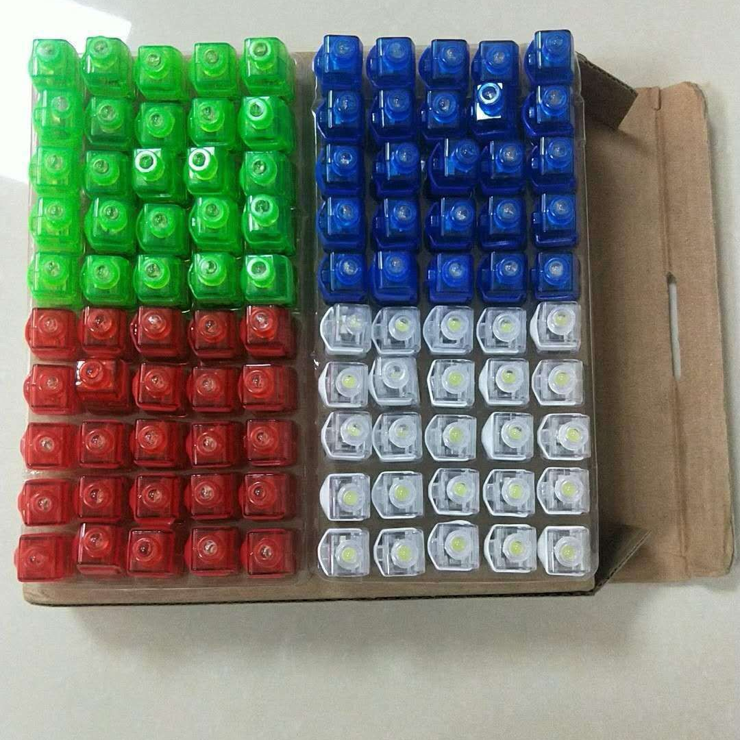 100个装七彩手指灯花手摇彩灯发光手指灯蹦迪led花手灯玩具炫彩闪光戒指演唱会道具
