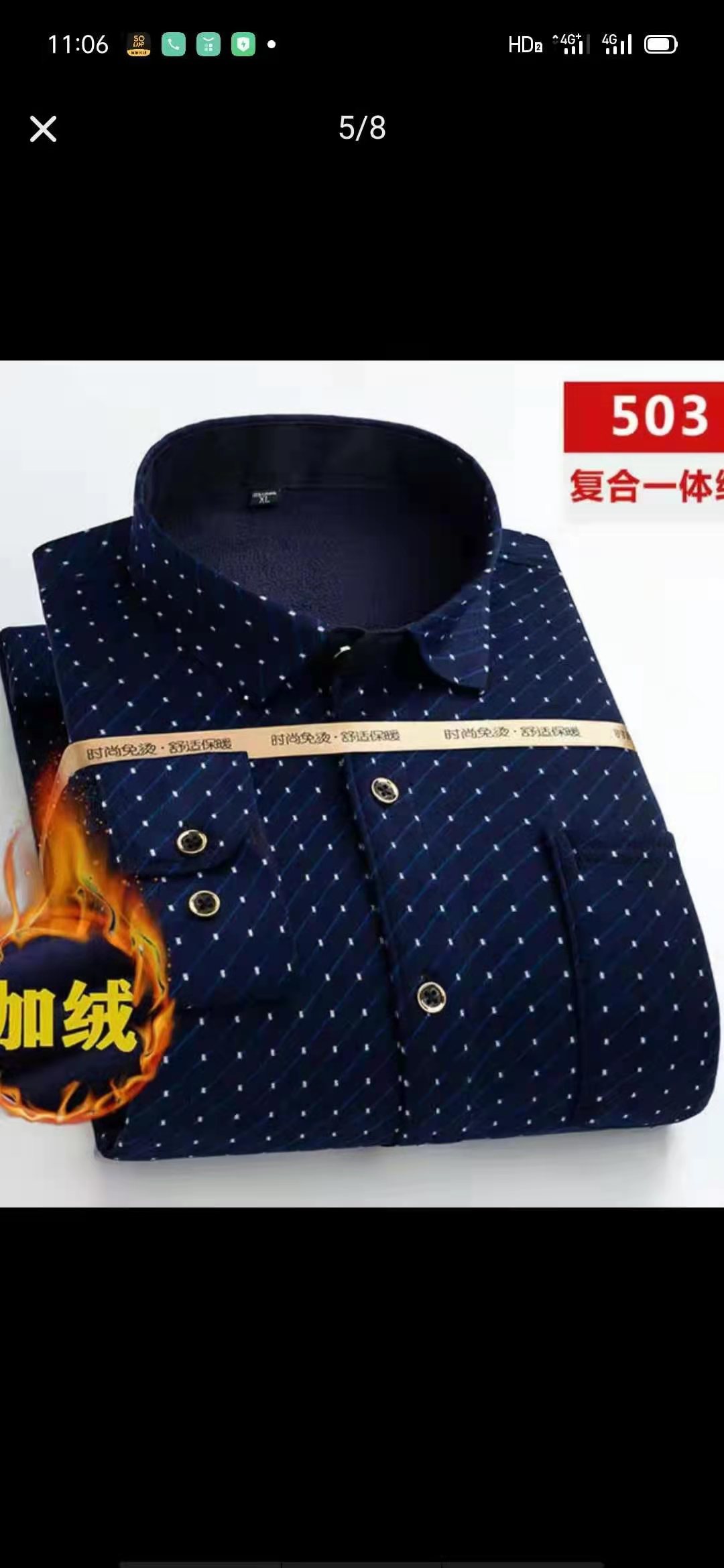 New Thermostatic Autumn And Winter Middle-Aged Warm Underwear New Set Pure Cotton Autumn And Winter Clothes details Picture