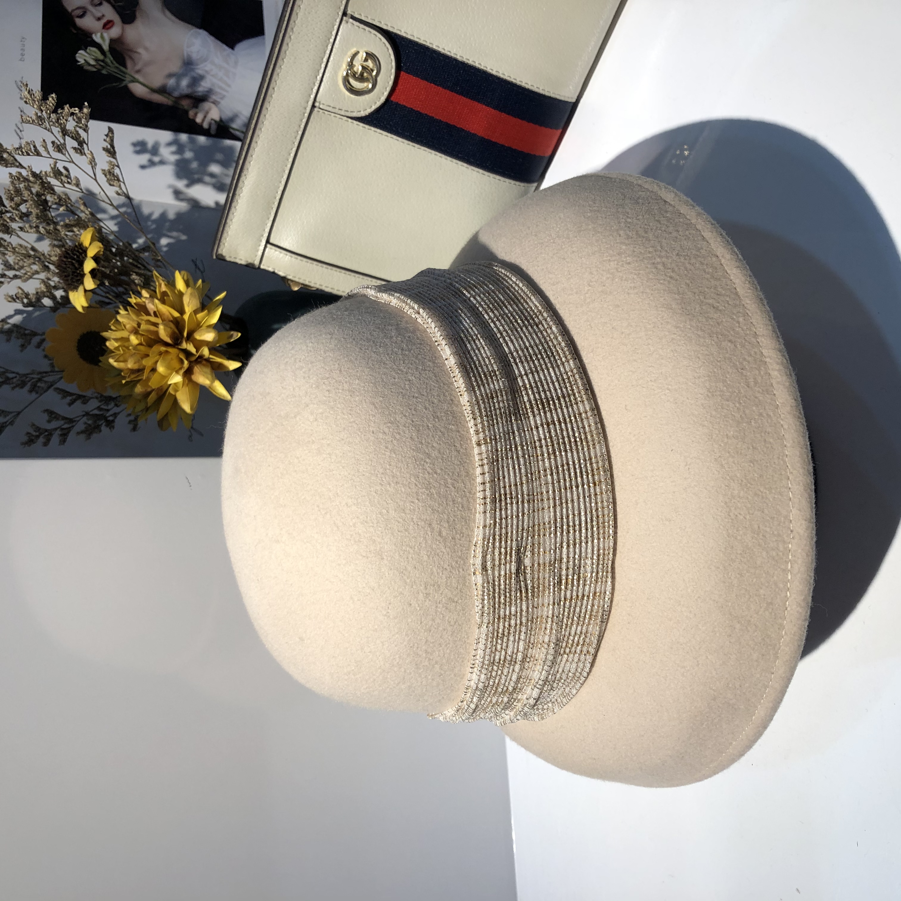 A Hundred Percent Wool Herbain Specification drawing