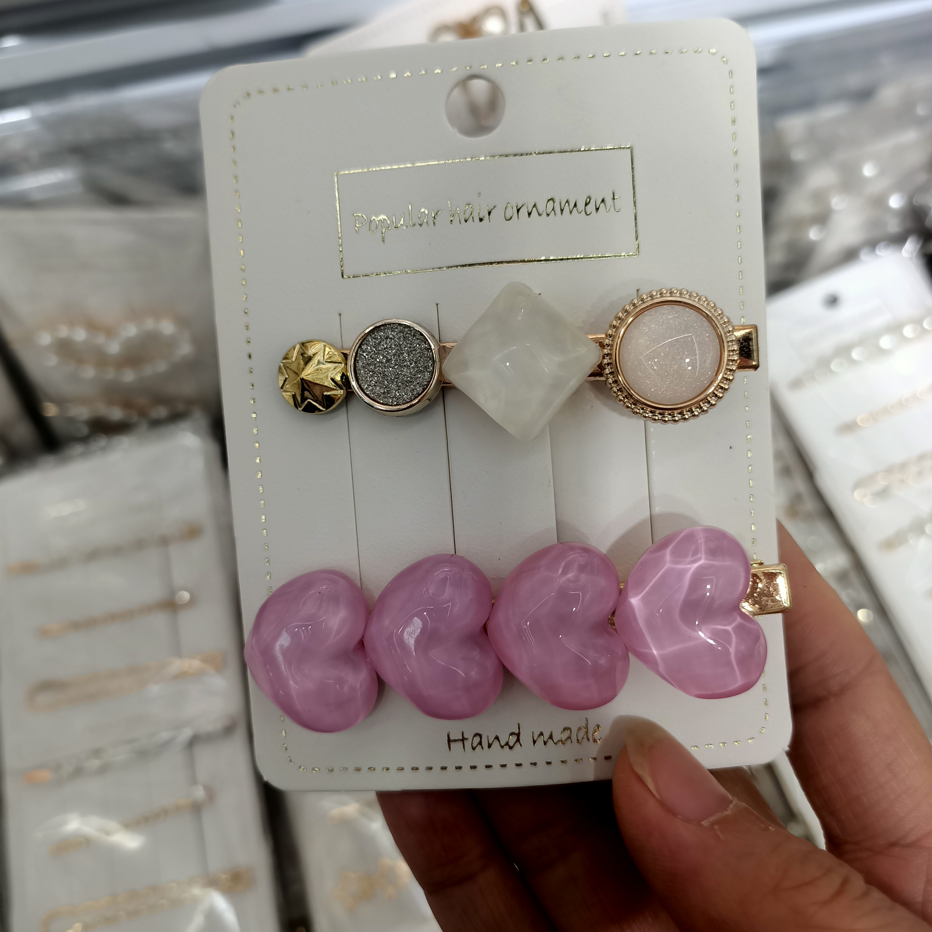 4 hearts 2-piece set
