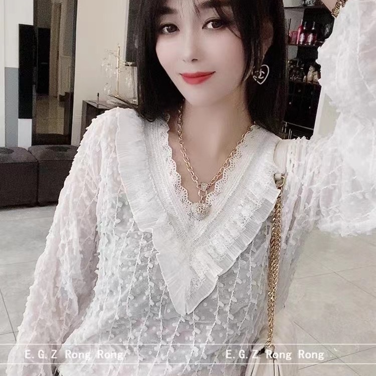 Lace long sleeve