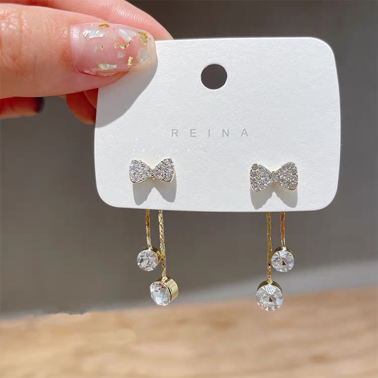 Tassel earrings for women, 2021 new Trend 925 sterling silver needle elegant stud earrings, niche design sense summer earrings Application Scenario
