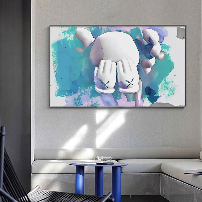 现代装饰画实物图