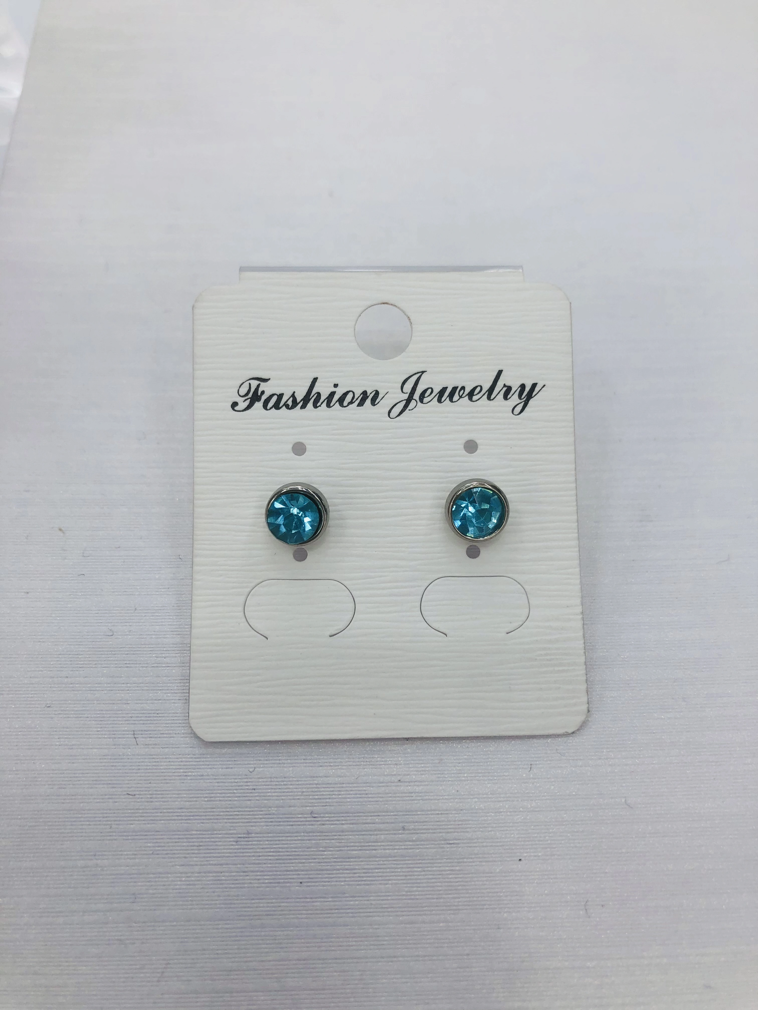 Small and simple Korean-style stainless steel ear studs for girls 2 detail image 3