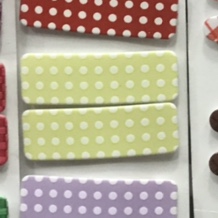 Hairpin acrylic dot