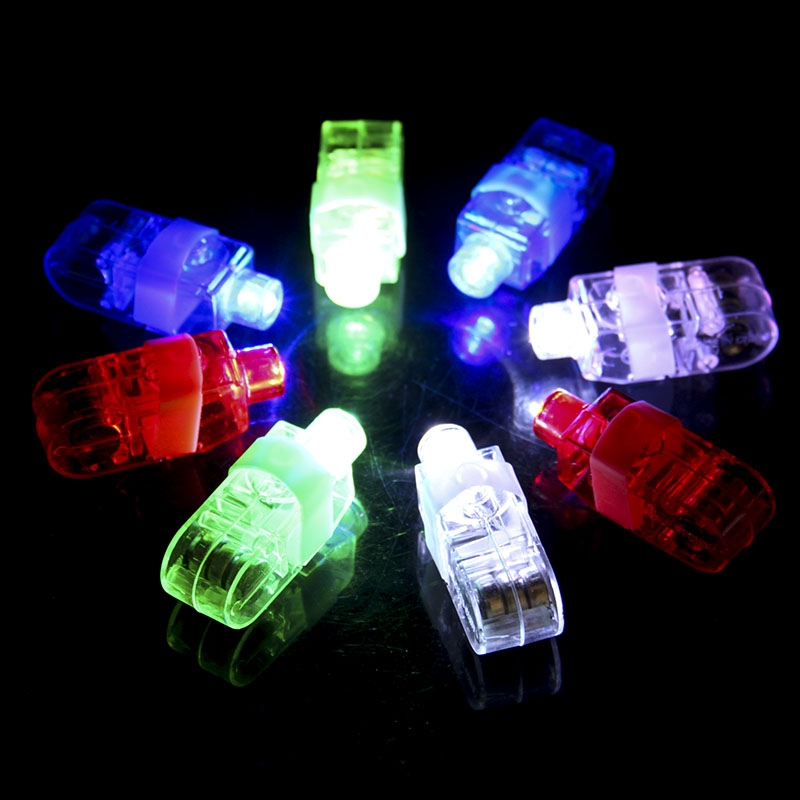 Flower hand-cranked lantern, luminous finger light, disco led flower hand-cranked lantern, toy, dazzling flash ring, concert prop, seven-color finger light box set detail image 4