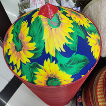 Big chrysanthemum plastic hat umbrella cloth hat