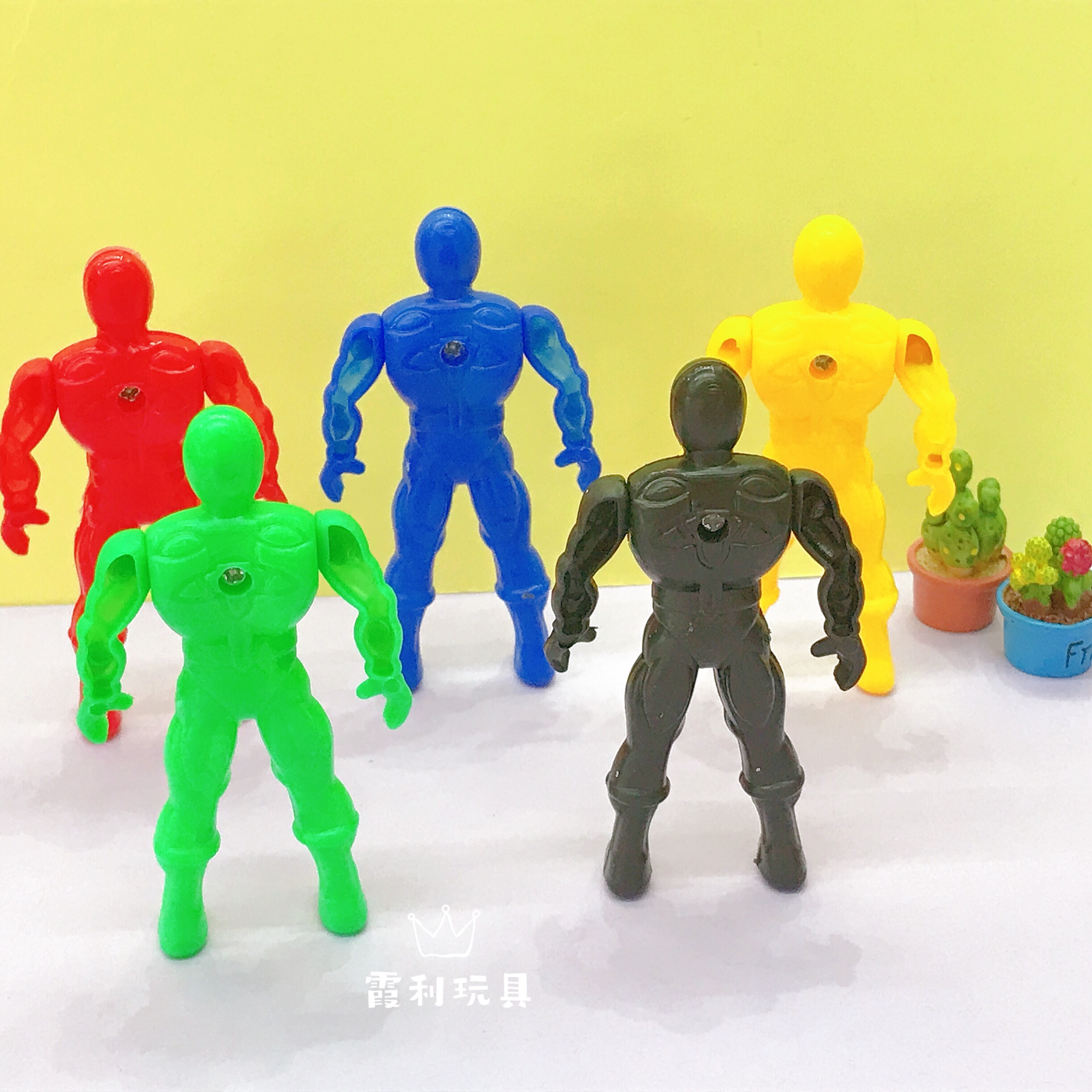 Colorful robot gift gacha details Picture