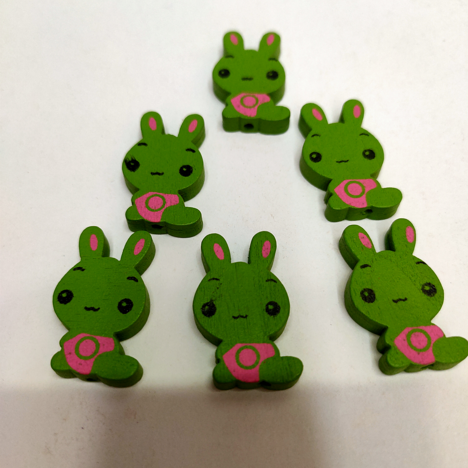 Manufacturers direct wood accessories rabbit green thumbnail