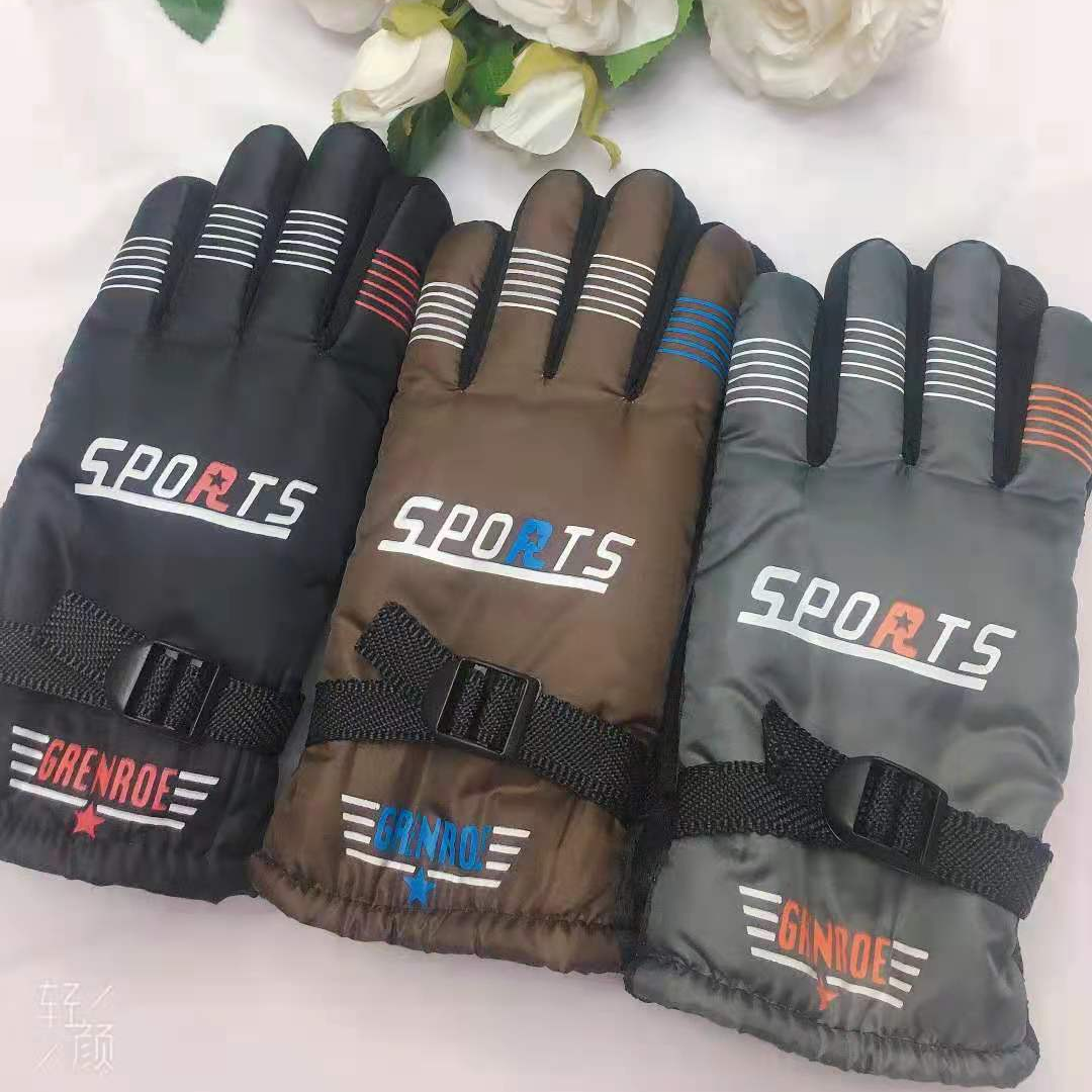 Winter men's casual sport gloves