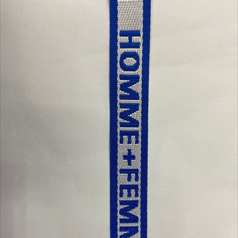 2.5cm nylon woven ribbon 8#