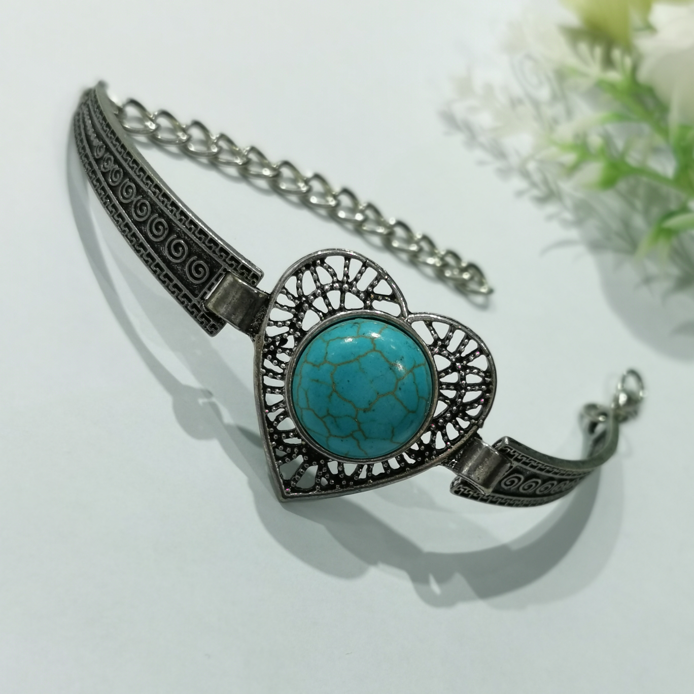 Turquoise bracelet of love