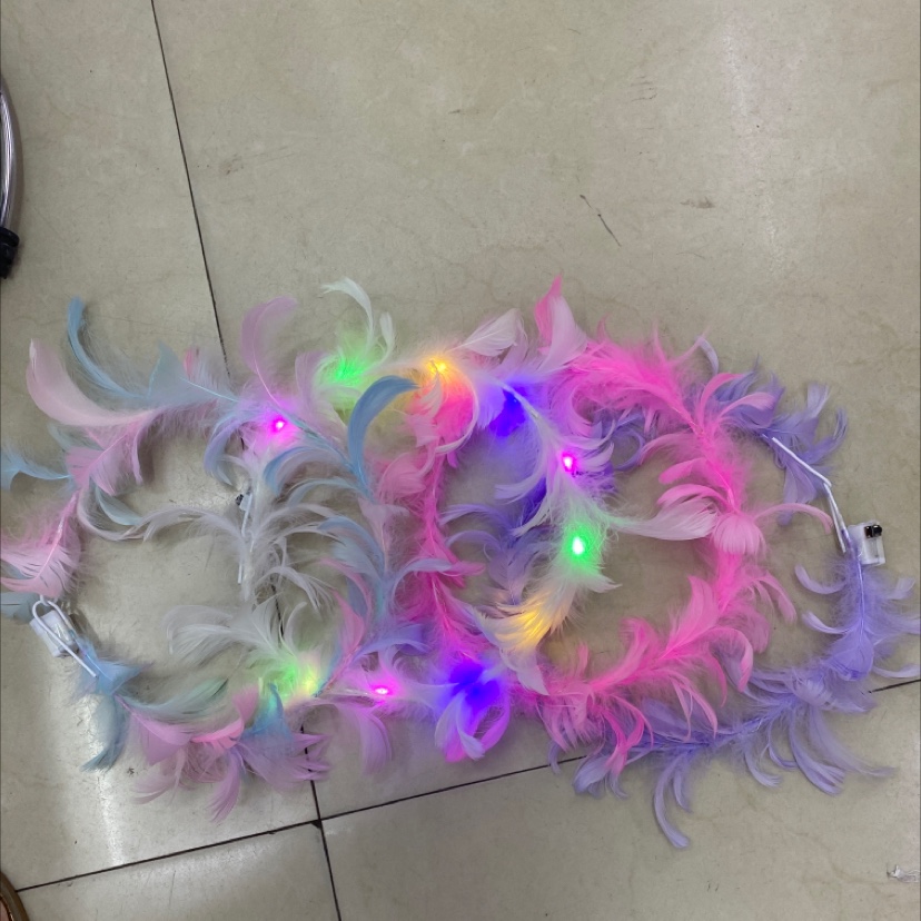 鹅毛花环