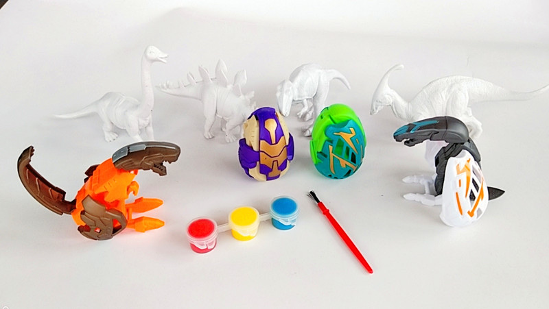 DIY涂画白底实物图