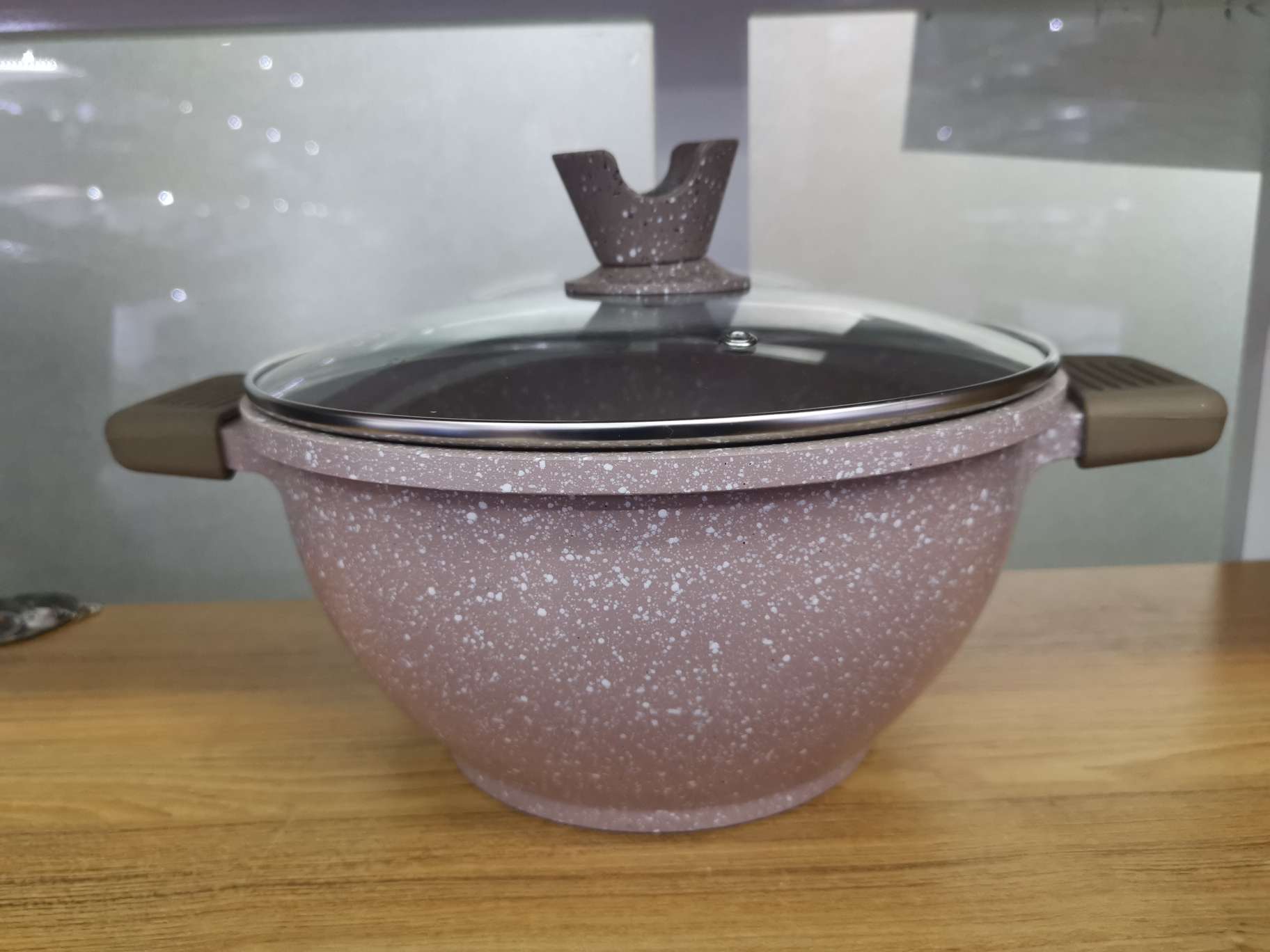 A 22cm drum-shaped soup pot Specification image