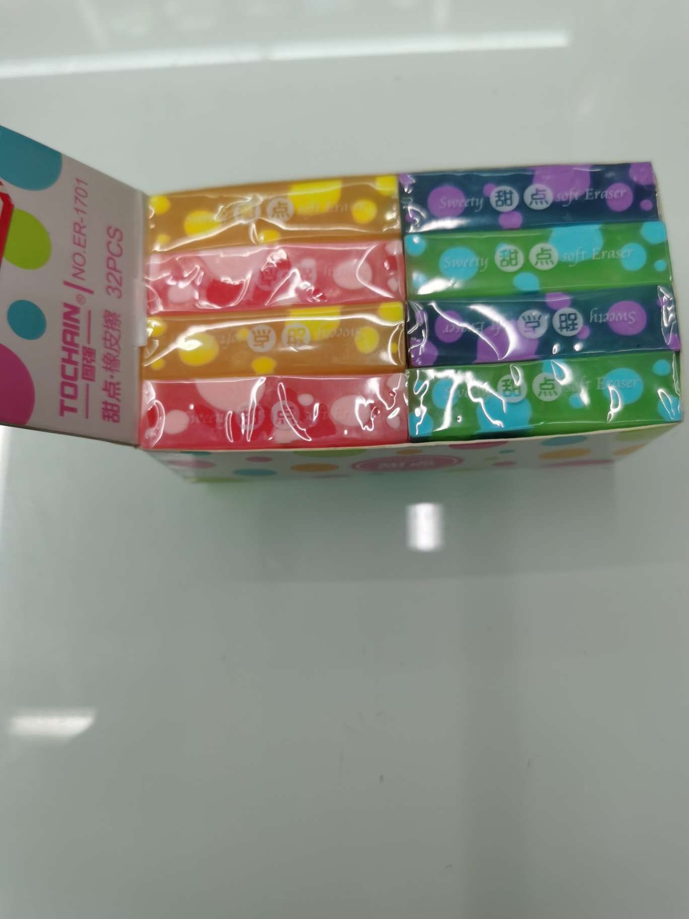 17062 Solid color quality eraser detail image 16