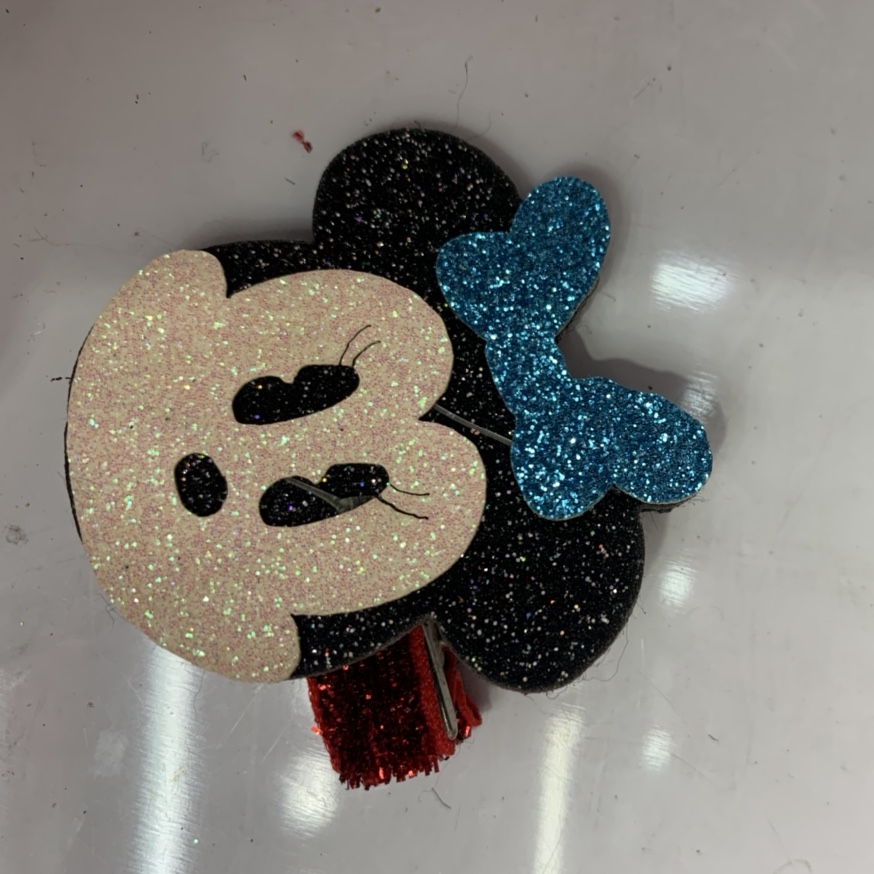 2021 new onion powder hair clip bright red, 2021 network red explosive