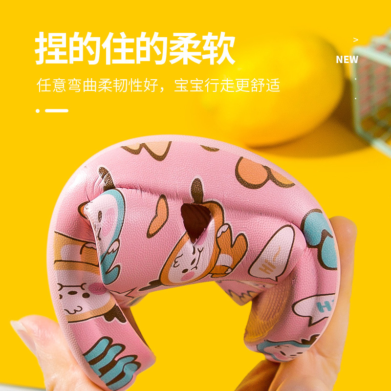 الخف للأطفال من أطفال الآيل ميلي، وهو نوع جديد من الخيوط الكرتونية ذات القعر الناعم Item Picture