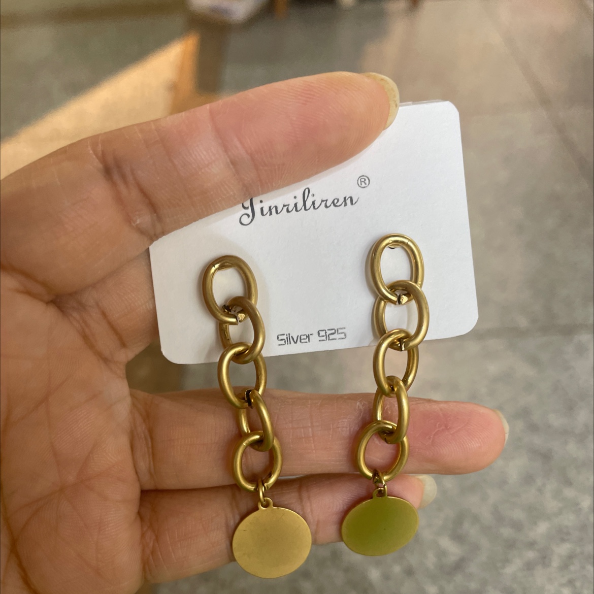 Today beauty Korean version earring metal products series products