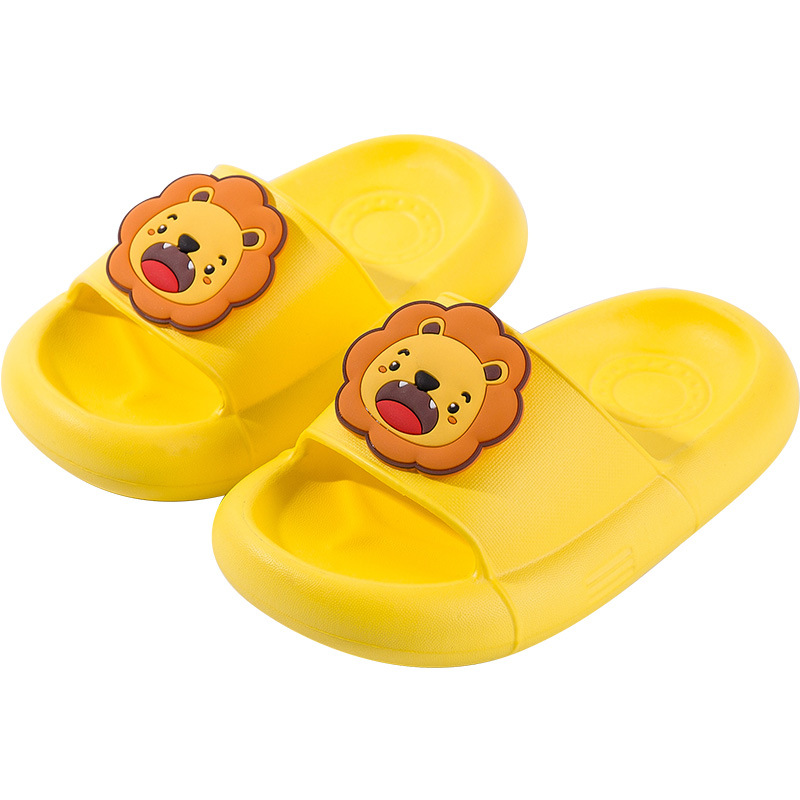 Little Deer Mili Children's Cool Slippers Summer New cute cartoon home soft-soled anti-slip baby slippers Specification image