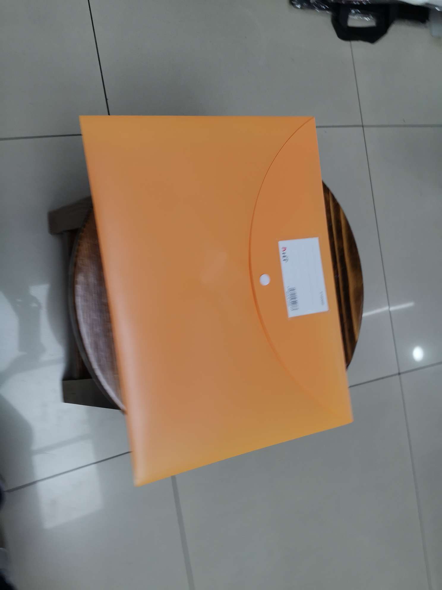 F10066F橙色文件袋详情图2
