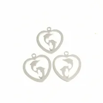 Titanium steel necklace female collarbone fashion brand jewelry dolphin pendant simple niche hip hop fashion cross-border new accessories