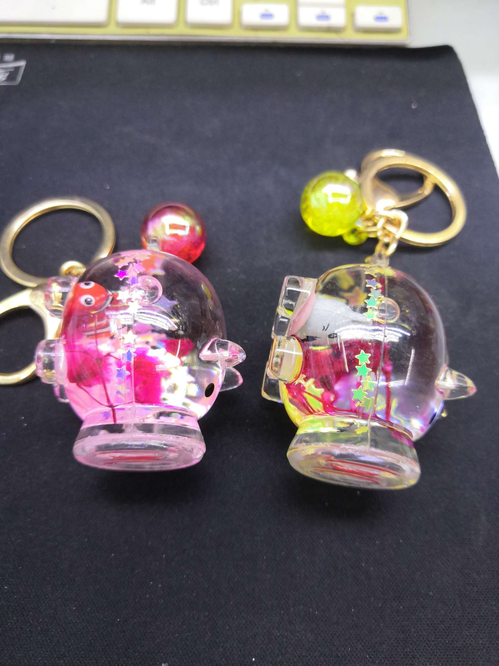 Fat pig keychain Application Scenario