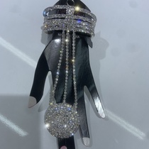 Rhinestone hand back chain 11