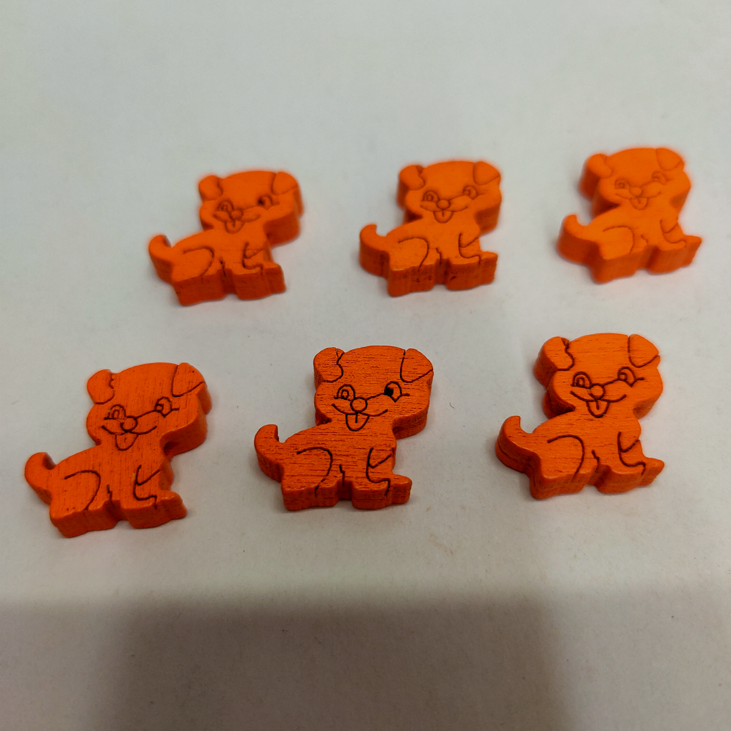 Factory direct wood accessories scan puppy orange