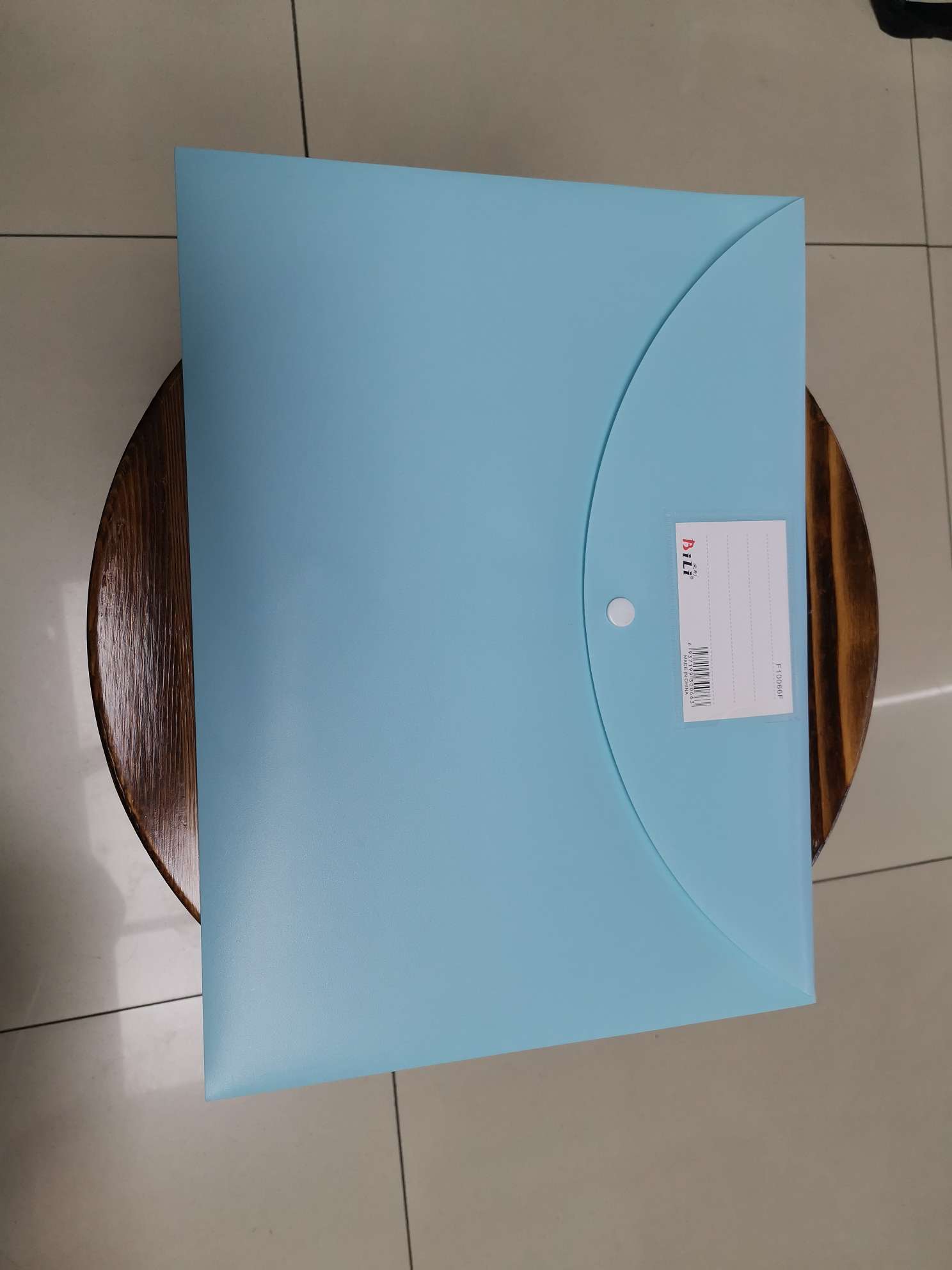 F10066F蓝色文件袋详情图4
