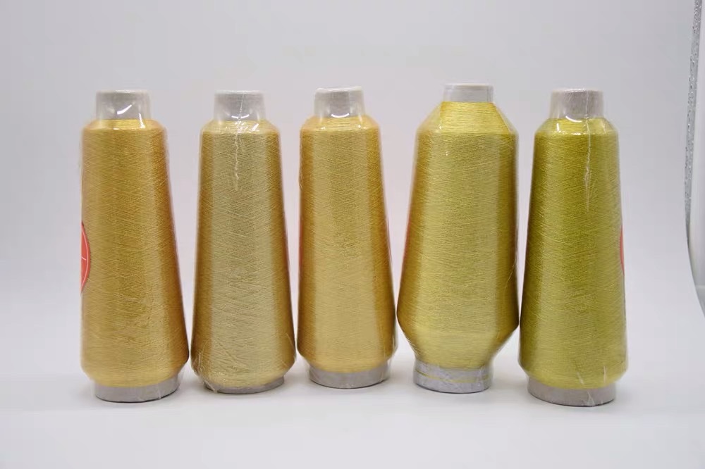 50D75D彩色超细金银线手工DIY金属线 亮金色金属丝电脑绣花金丝线详情图4