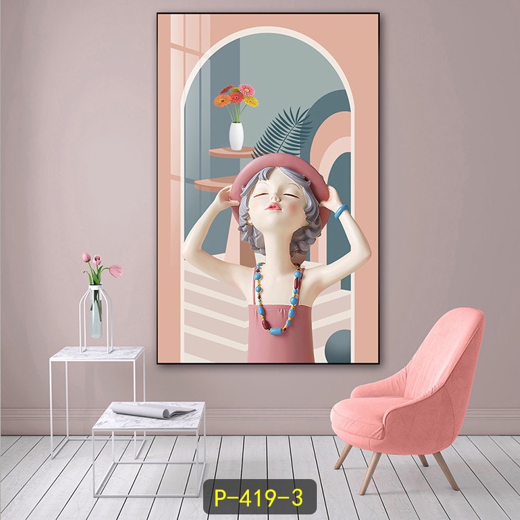 Bubble lady decorative painting thumbnail