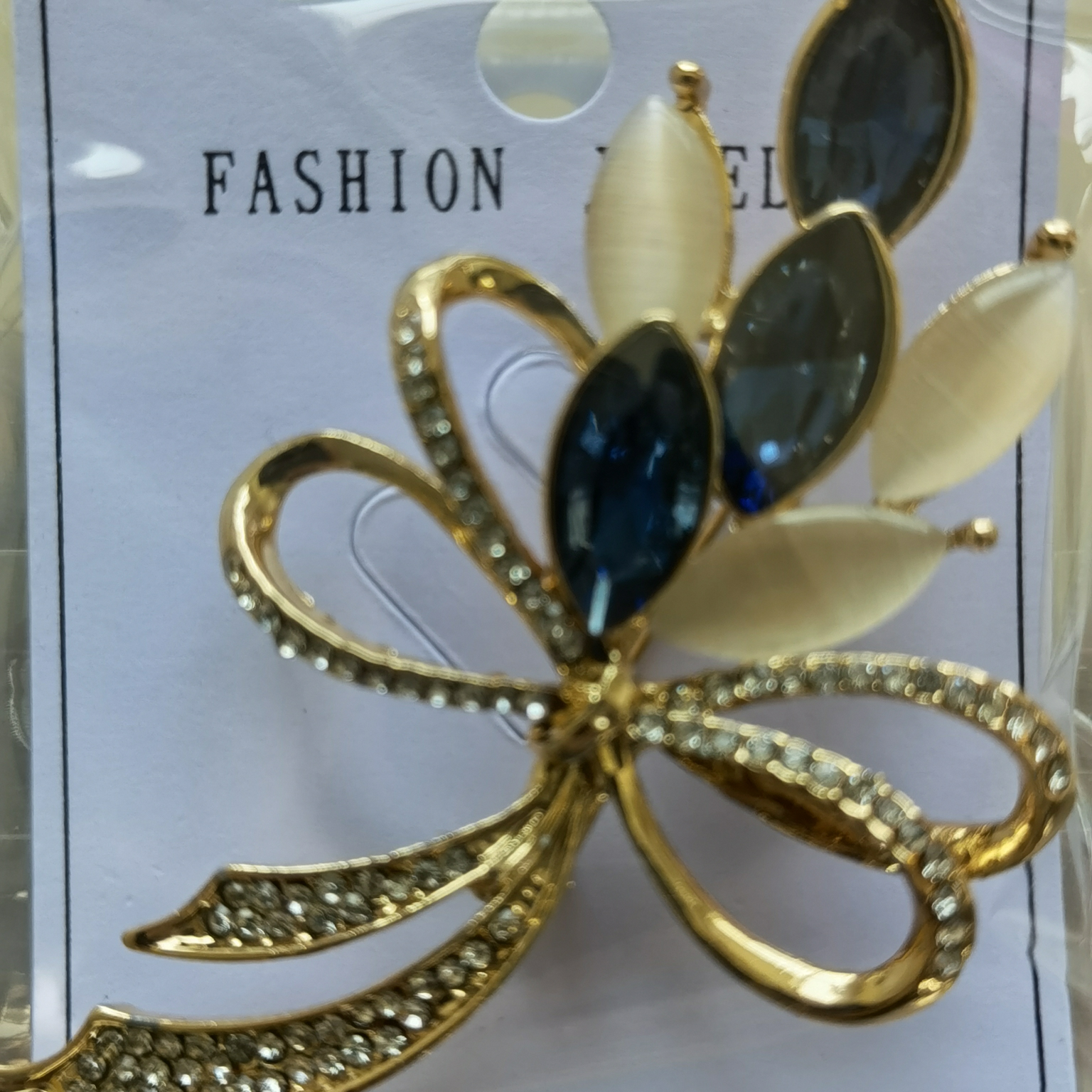 European and American glass cat's eye assorted ladies suit coat accessories