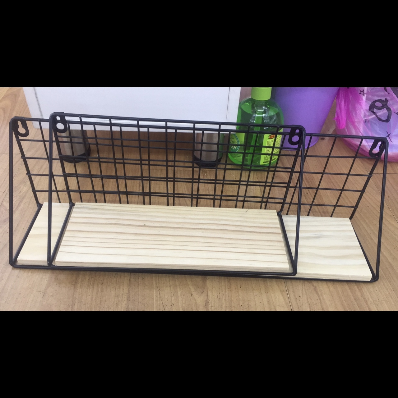 Rectangular Nordic simple iron geometry jewelry rack Creative home table earrings necklace storage display rack jewelry rack Xinxing process thumbnail