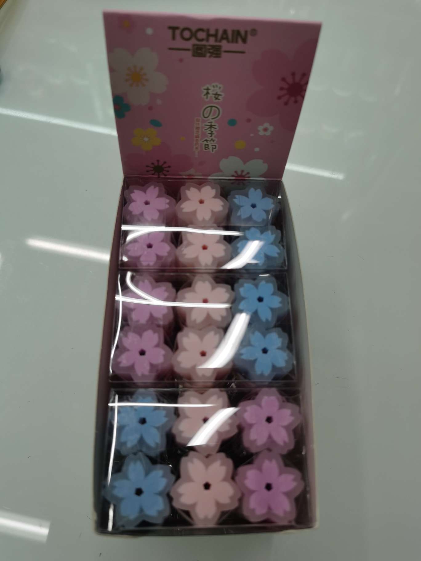 17062 Solid color quality eraser detail image 11