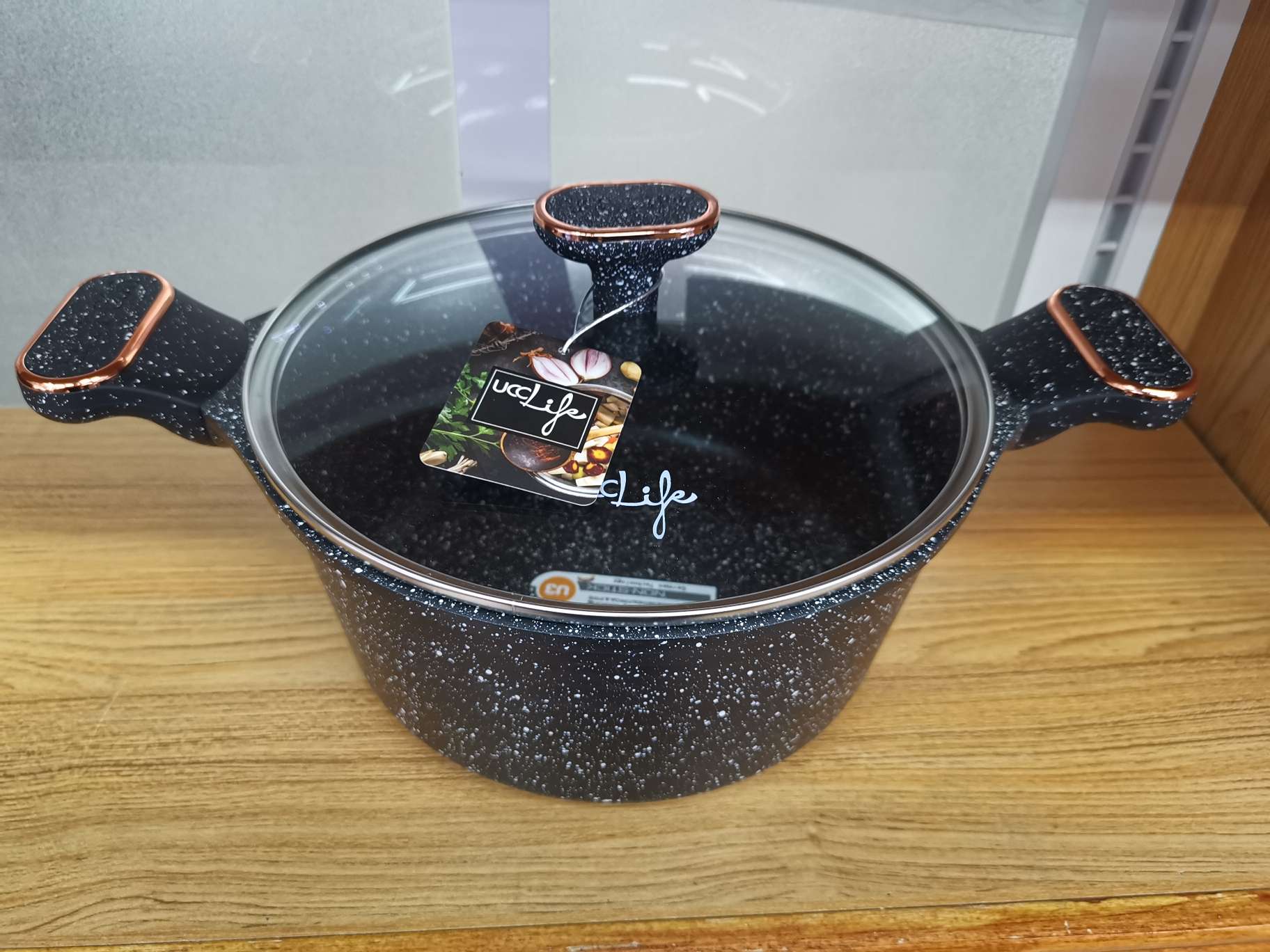 A 24cm large eared soup pot details Picture